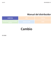 Shimano RD-RX800 Manual Del Distribuidor