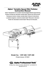 Alpha VSP-320 Manual De Instrucciones