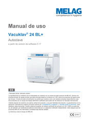 MELAG Vacuklav 24 B/L+ Manual De Uso