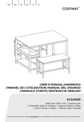 Costway KC54509 Manual Del Usuario