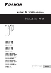 Daikin Altherma 3 R W EBBH16D 6V Serie Manual De Funcionamiento