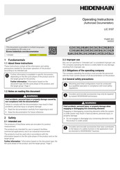 HEIDENHAIN LIC 3107 Instrucciones De Uso