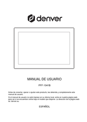 Denver PFF-1041B Manual De Usuario