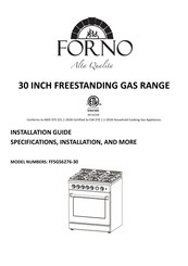 Forno FFSGS6276-30 Guia De Instalacion