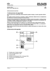 Jung KNX 2098 REG HE Instrucciones De Servicio