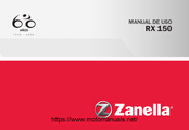 Zanella RX 150 2008 Manual De Uso