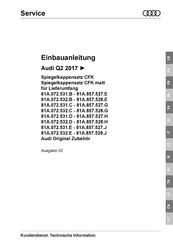 Audi 81A.857.527.H Instrucciones De Montaje