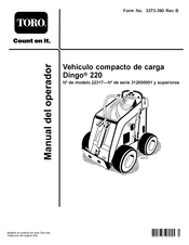 Toro Dingo 220 Manual Del Operador