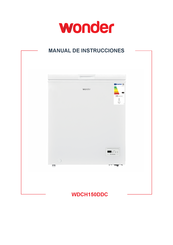 Wonder WDCH150DDC Manual De Instrucciones