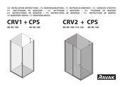 RAVAK CRV1 100 Instrucciones De Montaje