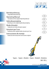 Von Arx VA 10 L Instrucciones De Manejo