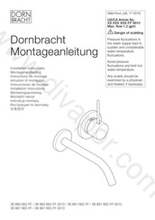 Dornbracht 36 020 809-FF Instrucciones De Montaje