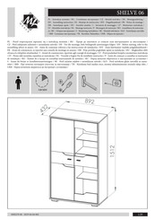 ML MEBLE SHELVE 06 Instrucciones De Montaje