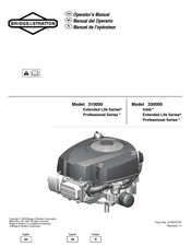 Briggs & Stratton Intek Extended Life Professional 330000 Serie Manual Del Operario