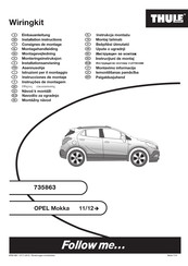 Thule 735863 Instrucciones De Montaje