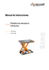 unicraft SHT 1000 Manual De Instrucciones