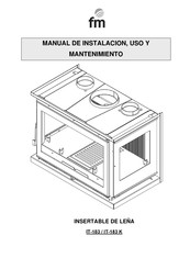 FM IT-183 K Manual De Instalación, Uso Y Mantenimiento