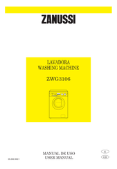 Zanussi ZWG3106 Manual De Uso