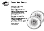 Hella Comet 200 Xenon Instrucciones De Montaje