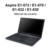 Acer Aspire E1-572 Manual De Usuario