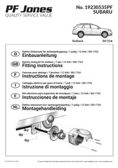 PF Jones 19230535PF Instrucciones De Montaje