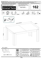 trendteam Universal 162 Instrucciones De Montaje