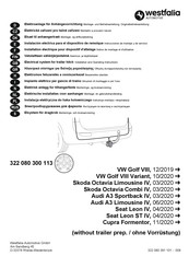 Westfalia 322 080 300 113 Instrucciones De Instalación