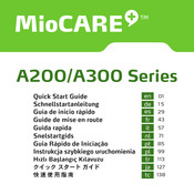 MioCARE A300 Serie Guia De Inicio Rapido