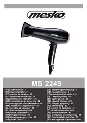 Mesko MS 2249 Manual De Uso