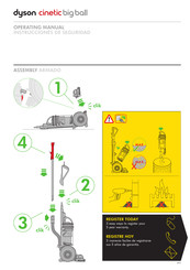 Dyson cinetic big ball UP14 Instrucciones De Seguridad