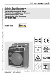 Leuze electronic DDLS 508 Manual De Instrucciones