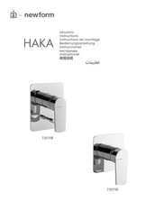 newform HAKA 72070E Instrucciones De Montaje