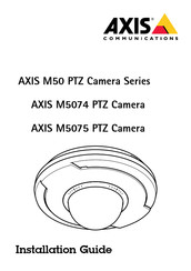 Axis Communications M5074 Guia De Instalacion