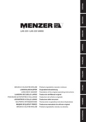 Menzer LHS 225 VARIO Traducción Del Manual Original