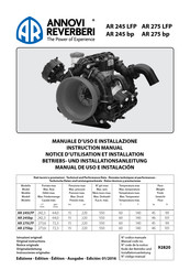 Annovi Reverberi AR 245 LFP Manual De Uso E Instalación