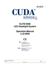 Cuda surgical LLS-9500 Manual De Operación