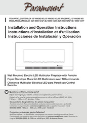 Paramount BLT-999W-13/50 Instrucciones De Instalación Y  Operación