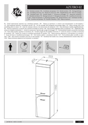 ML MEBLE AZUIRO 02 Instrucciones De Montaje