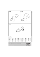 Grohe 21 093 Manual De Instrucciones