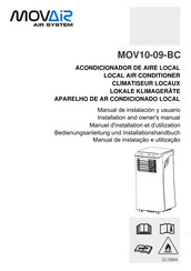 Movair MOV10-09-BC Manual De Instalación Y Usuario