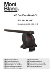 Mont Blanc RF 30 - 747030 Instrucciones De Montaje