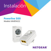 NETGEAR Powerline 500 XAVB5622 Instalación