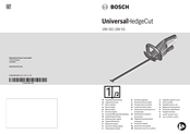 Bosch UniversalHedgeCut 18V-50 Manual Original