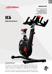 LifeFitness IC-CYIC6B1-01 Manual Del Usuario