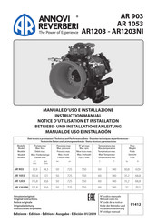 Annovi Reverberi AR 1053 Manual Del Usuario