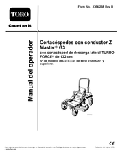 Toro TURBO FORCE 74923TE Manual Del Operador