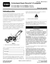 Toro Super Recycler 20093 Manual Del Operador