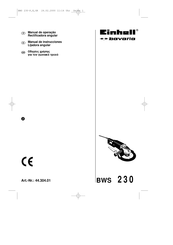 EINHELL Bavaria BWS 230-P Manual De Instrucciones