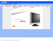 Philips 190v6 Manual De Instrucciones