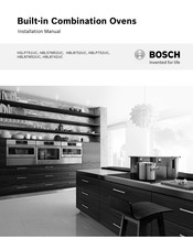 Bosch HBL8752UC Manual De Instalación